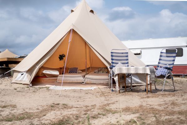 Ik heb een contract gemaakt Opgetild Hechting Tipi-tent Kopen? | Schimmelvrije Bell Tent 500 | Binnenbuitenleven.nl