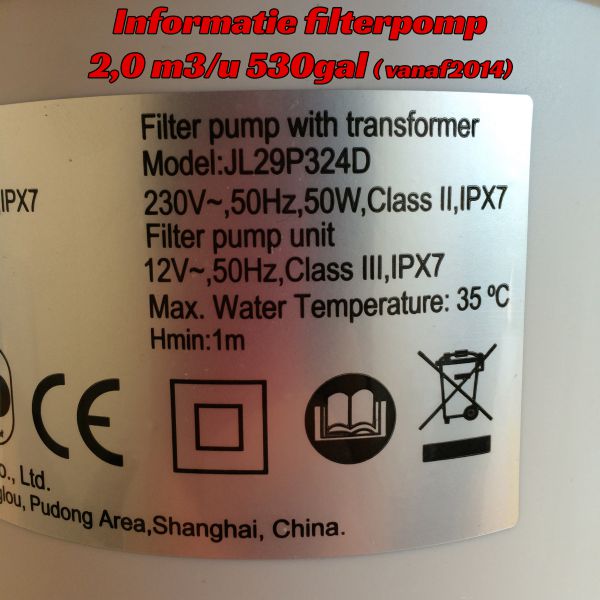 Agrarisch toelage Langwerpig Zwembadfilter Type M2 II Kopen? | Jilong en Bestway Filters |  binnenbuitenleven.nl