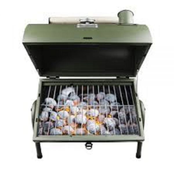 Streng magneet Zeug Gusta Barbecue Grill en Smoker rood