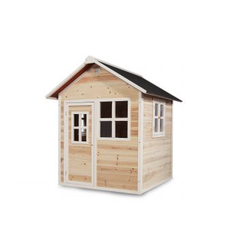 exit loft 100 houten speelhuis naturel