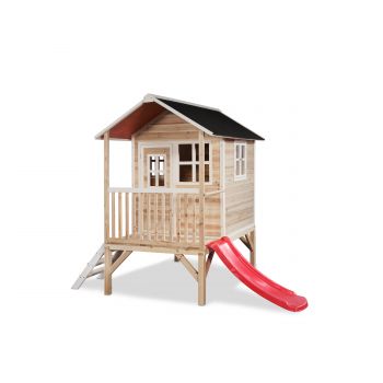 exit loft 300 naturel houten speelhuis