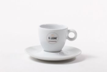 il leone koffie servies kop en schotel