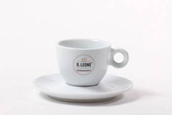 il leone koffie kop en schotel