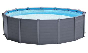 Intex Graphite Panel zwembad 478 x 124 cm
